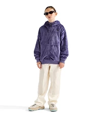 The North Face Big Girls Osito Full Zip Fleece Hooded Jacket