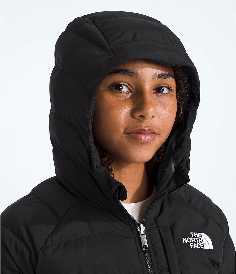 The North Face Little/Big Girls Long-Sleeve Reversible Perrito Hooded Jacket