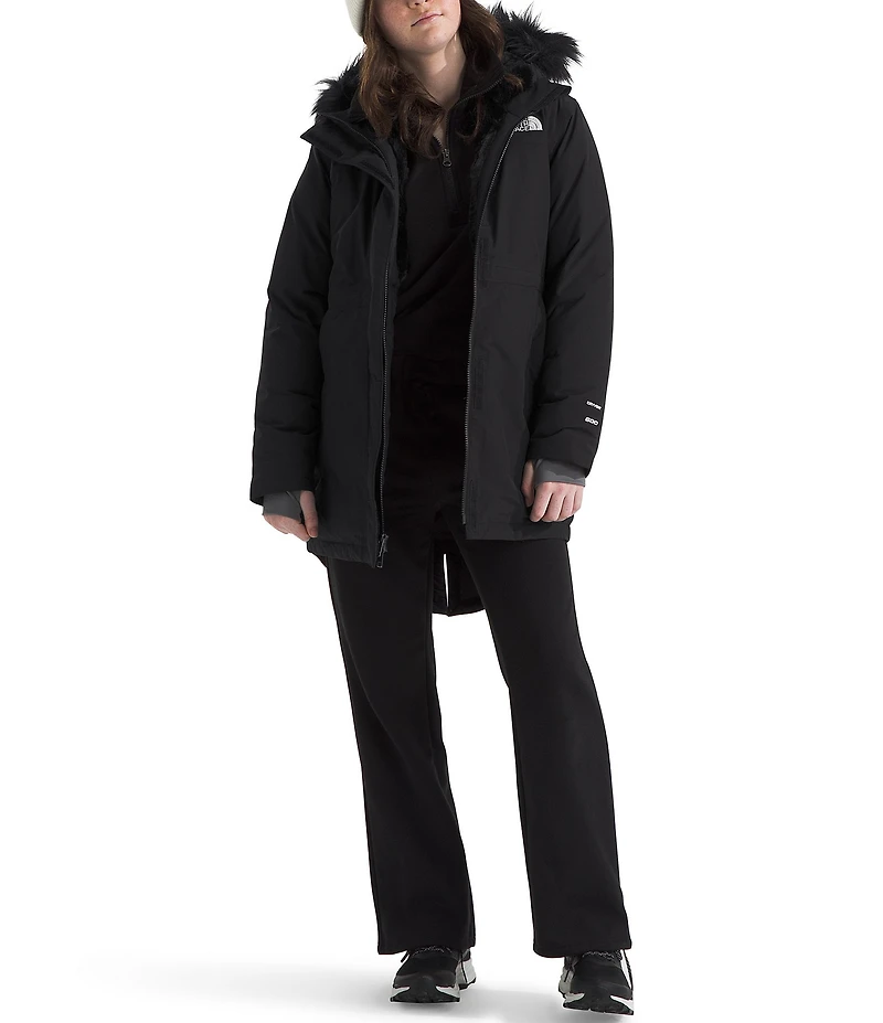 The North Face Little/Big Girls Artic Parka Removeable Hoodie Jacket