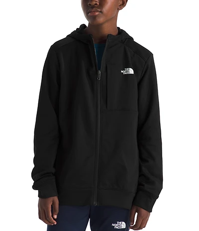 The North Face Little/Big Kids TNF™ Performance Fleece Full Zip Hooded Jacket