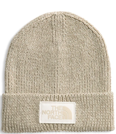 The North Face Logo Box Cuffed Beanie