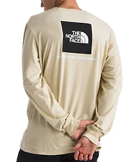 The North Face Long Sleeve Box NSE Logo Graphic T-Shirt