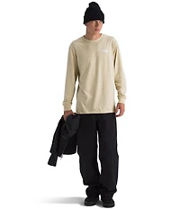 The North Face Long Sleeve Box NSE Logo Graphic T-Shirt