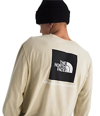 The North Face Long Sleeve Box NSE Logo Graphic T-Shirt