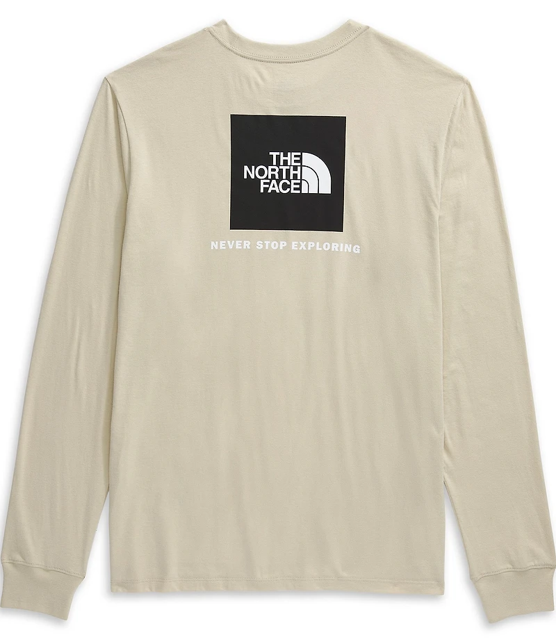 The North Face Long Sleeve Box NSE Logo Graphic T-Shirt