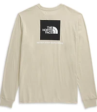 The North Face Long Sleeve Box NSE Logo Graphic T-Shirt