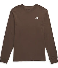 The North Face Long Sleeve Box NSE Logo Graphic T-Shirt