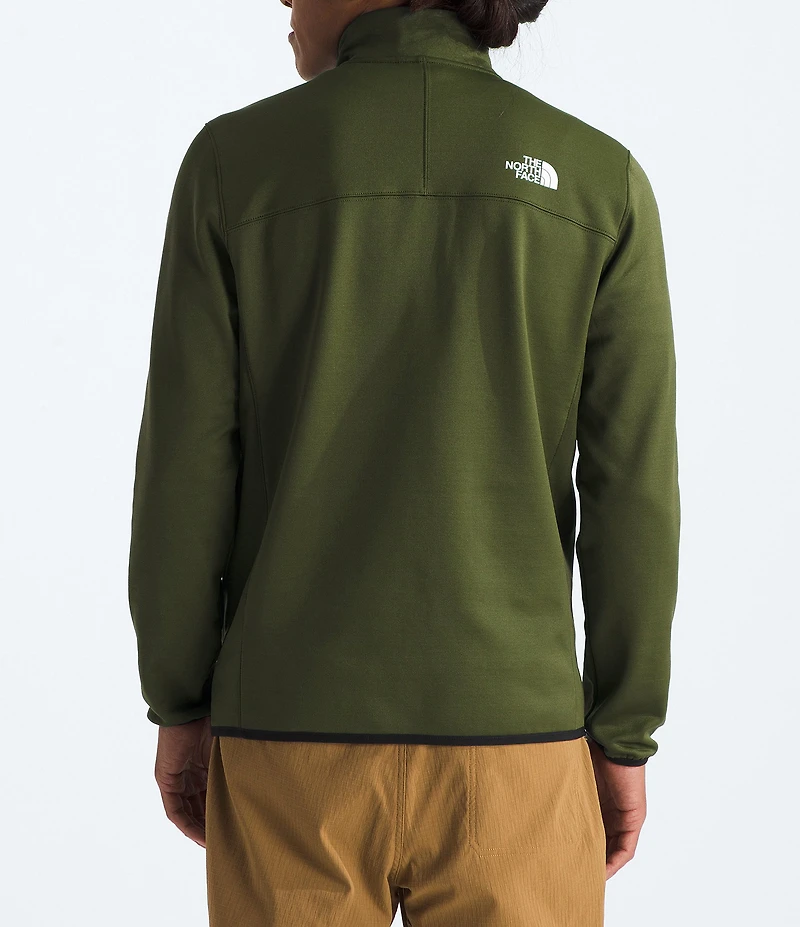 The North Face Long Sleeve Crest Contrasting Pocket Full-Zip Jacket