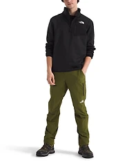 The North Face Long Sleeve Crest Pocket 1/4-Zip Fleece Pullover