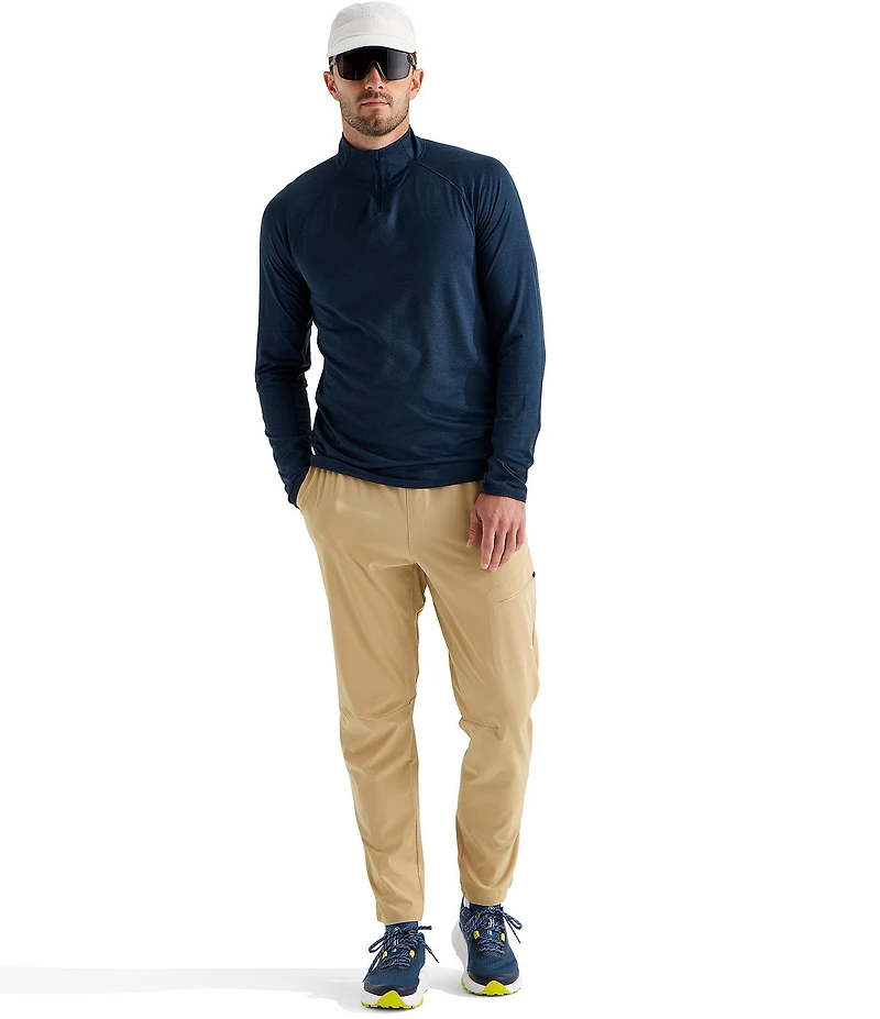 The North Face Long Sleeve Dynamic Quarter Zip-Front Pullover