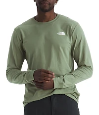 The North Face Long Sleeve Evolution Regenerative Ink Box Graphic T-Shirt