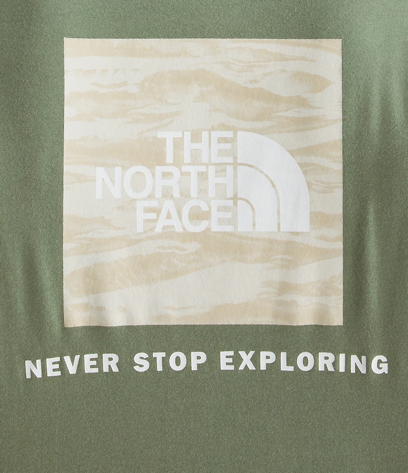 The North Face Long Sleeve Evolution Regenerative Ink Box Graphic T-Shirt