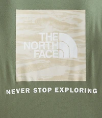 The North Face Long Sleeve Evolution Regenerative Ink Box Graphic T-Shirt