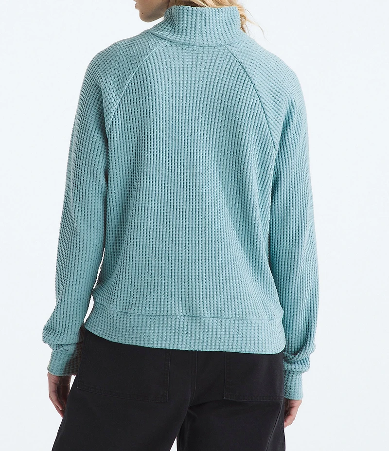 The North Face Long Sleeve Mock Neck Thermal Knit Pullover