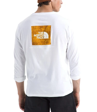 The North Face Long Sleeve Regenerative Ink Box Graphic T-Shirt