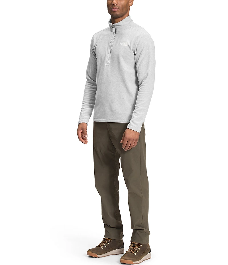 The North Face Jacquard Fleece Cap Rock Quarter-Zip Pullover