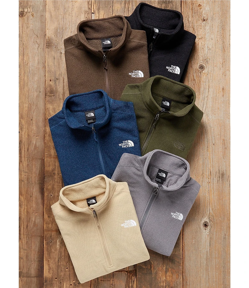 The North Face Jacquard Fleece Cap Rock Quarter-Zip Pullover
