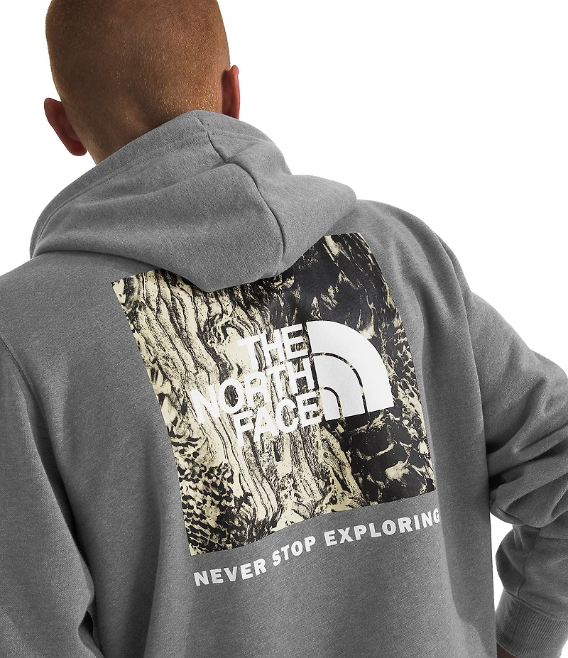 The North Face Lunar New Year Snake Print Heathered Long Sleeve Hoodie