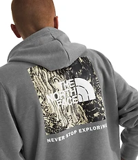 The North Face Lunar New Year Snake Print Heathered Long Sleeve Hoodie