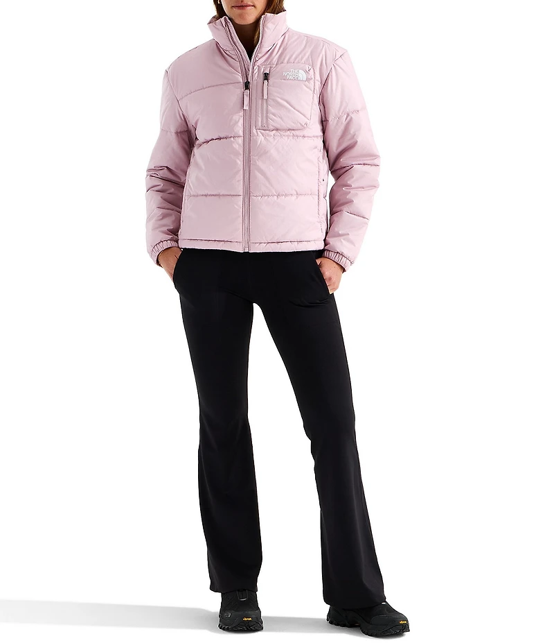 The North Face Nuketo Synth Insulated Quilted Stand Collar Zip Front Jacket