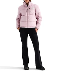 The North Face Nuketo Synth Insulated Quilted Stand Collar Zip Front Jacket