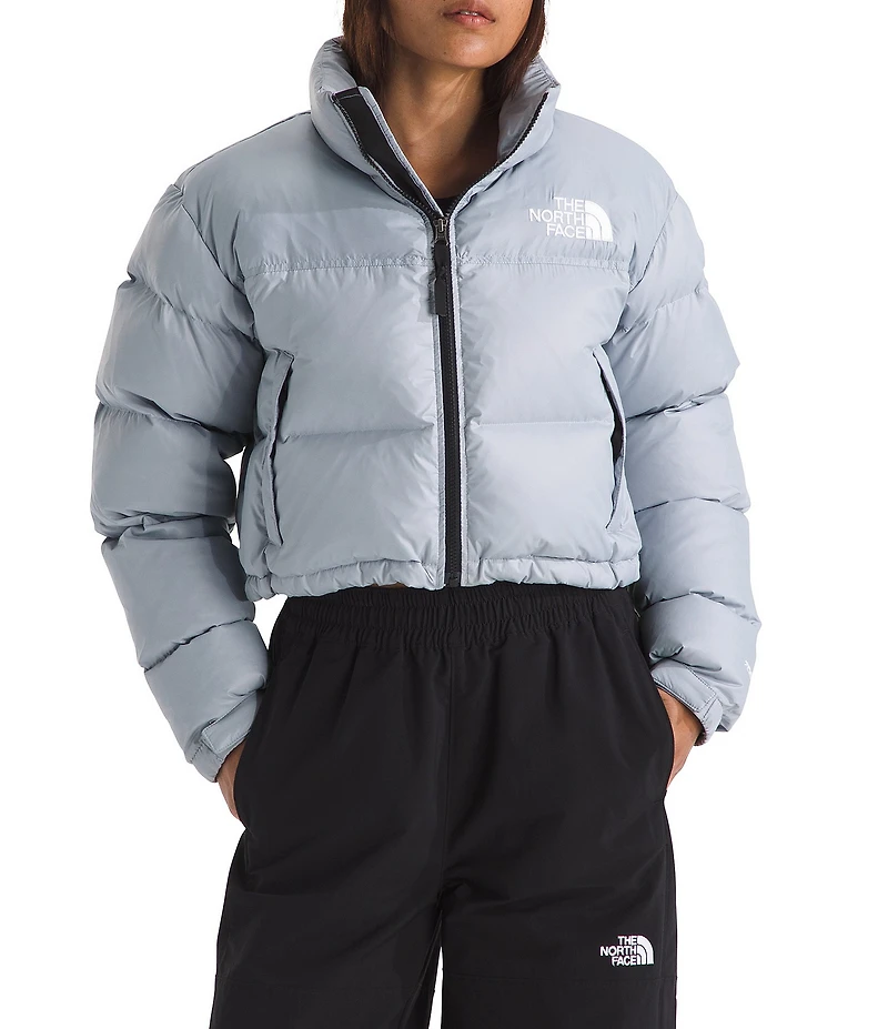 The North Face Nuptse Short Boxy Zip Front Jacket