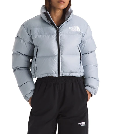 The North Face Nuptse Short Boxy Zip Front Jacket