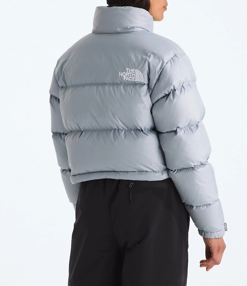 The North Face Nuptse Short Boxy Zip Front Jacket