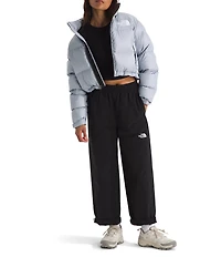 The North Face Nuptse Short Boxy Zip Front Jacket