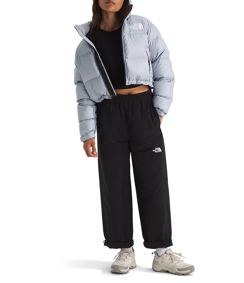 The North Face Nuptse Short Boxy Zip Front Down Jacket