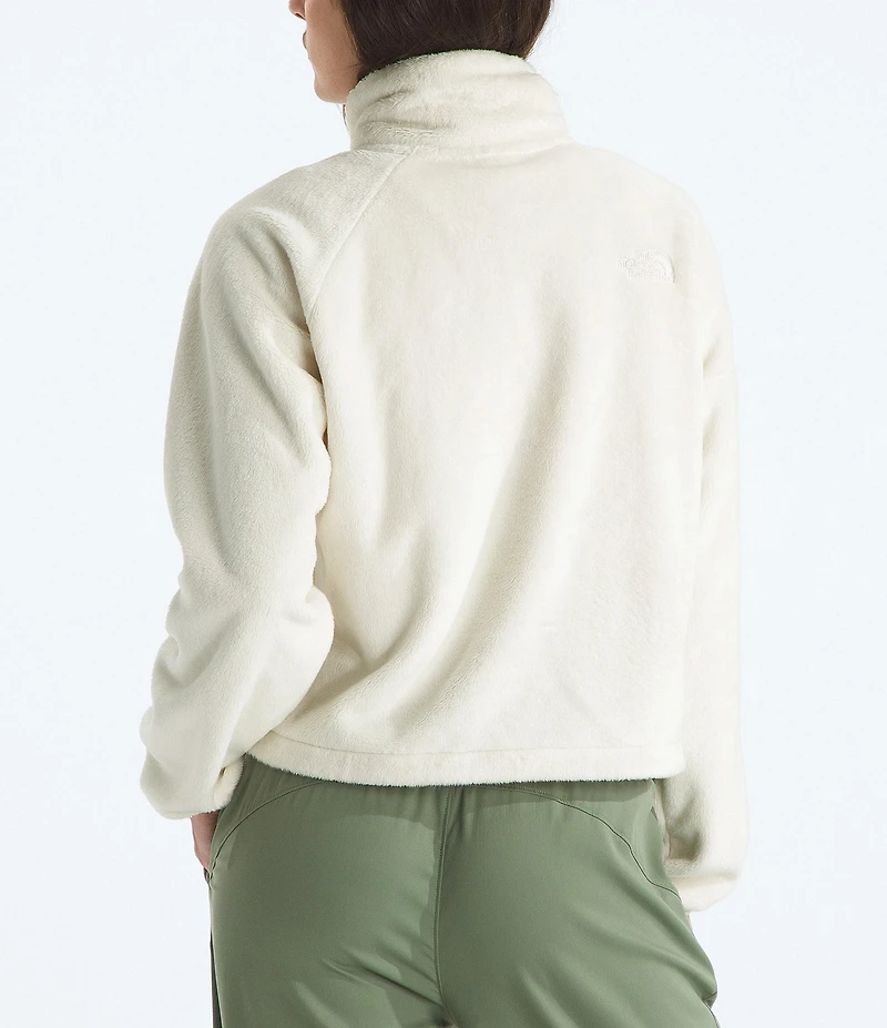 The North Face Osito Lux Half Zip Two Layer Stand Collar Pullover