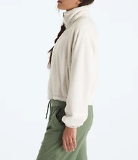 The North Face Osito Lux Half Zip Two Layer Stand Collar Pullover