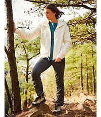 The North Face Osito Lux Long Sleeve Full-Zip Fleece Jacket