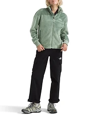 The North Face Osito Lux Long Sleeve Full-Zip Fleece Jacket