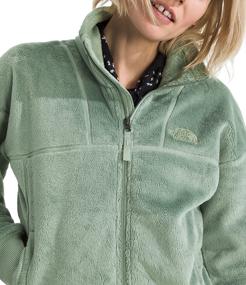 The North Face Osito Lux Long Sleeve Full-Zip Fleece Jacket