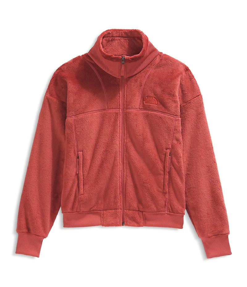 The North Face Osito Lux Long Sleeve Full-Zip Fleece Jacket