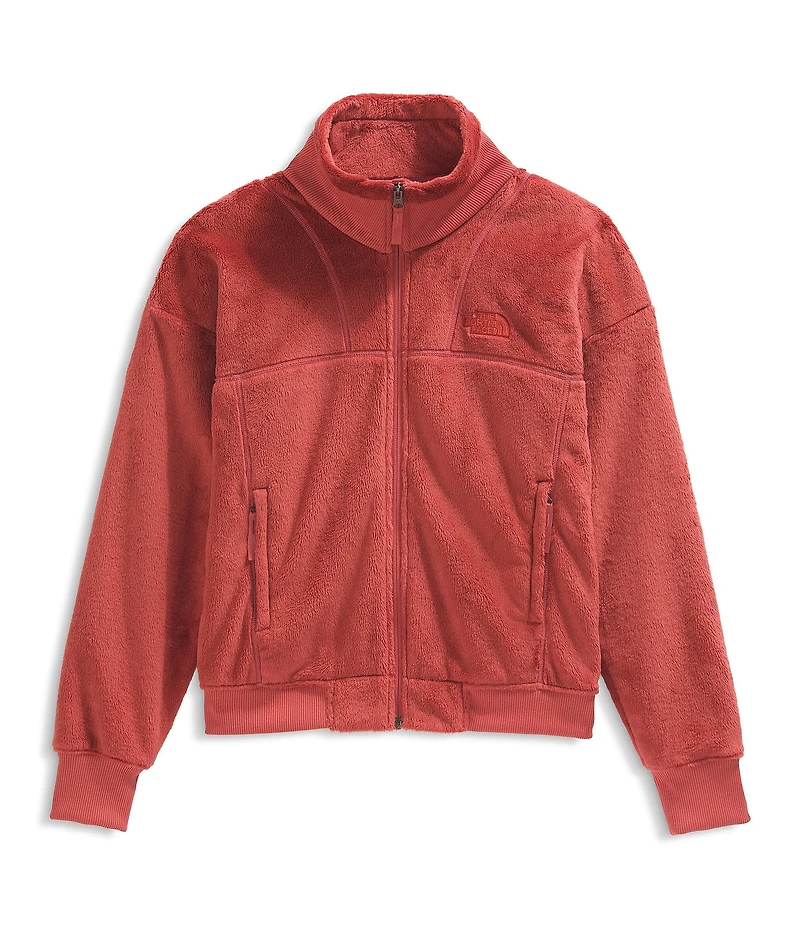 The North Face Osito Lux Stand Collar Zip Front Jacket