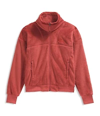 The North Face Osito Lux Stand Collar Zip Front Jacket