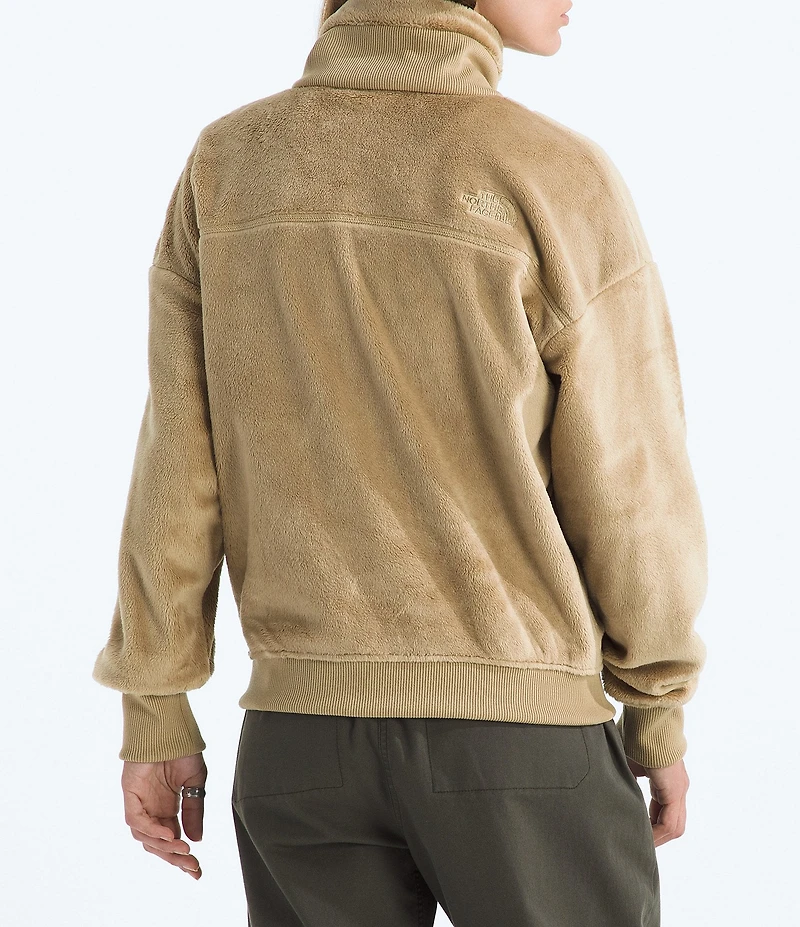 The North Face Osito Lux Stand Collar Zip Front Jacket