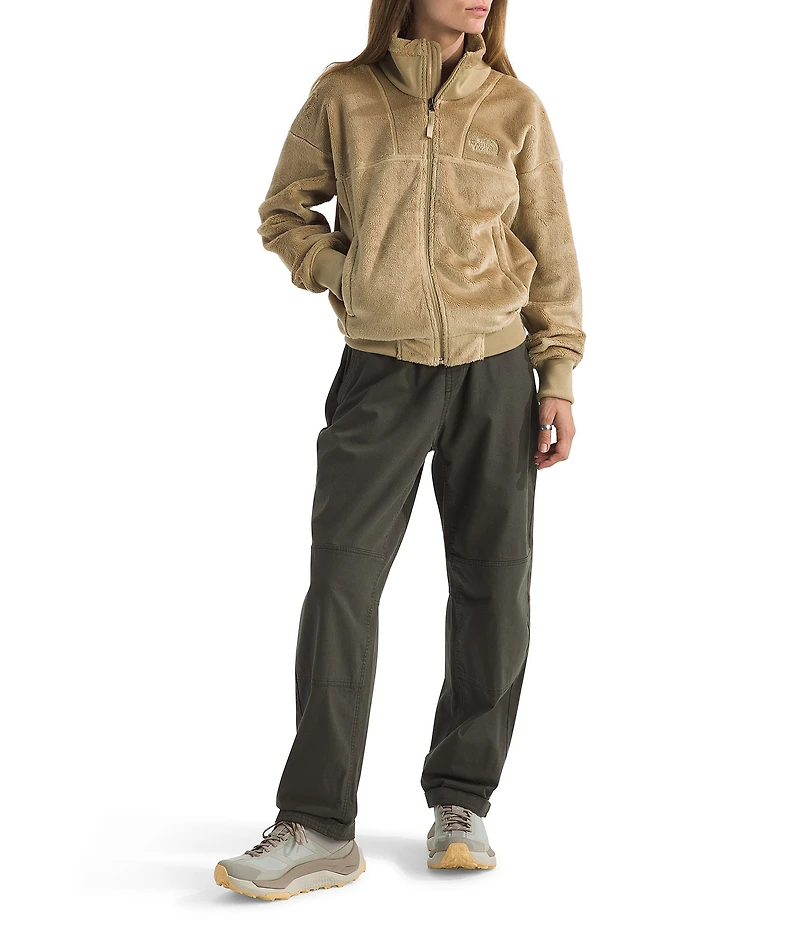 The North Face Osito Lux Stand Collar Zip Front Jacket