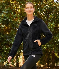 The North Face Osito Silken Raschel Fleece Stand Collar Long Sleeve Zip Front Jacket