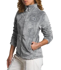 The North Face Osito Silken Raschel Fleece Stand Collar Long Sleeve Zip Front Jacket