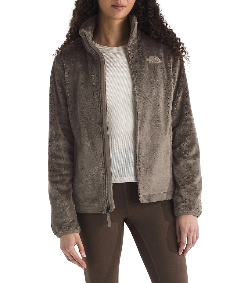 The North Face Osito Silken Raschel Fleece Stand Collar Long Sleeve Zip Front Jacket