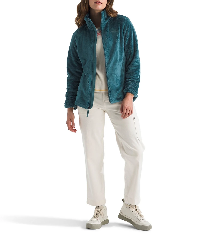 The North Face Osito Silken Raschel Fleece Stand Collar Long Sleeve Zip Front Jacket