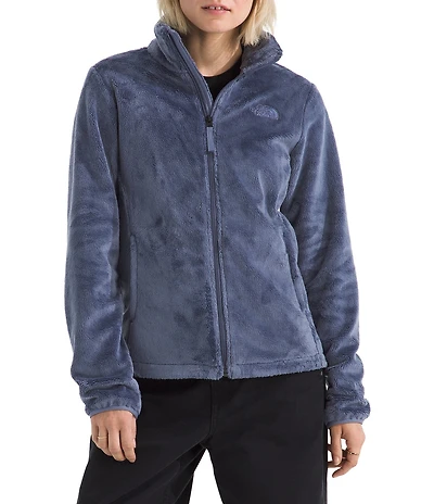 The North Face Osito Silken Raschel Fleece Stand Collar Long Sleeve Zip Front Jacket