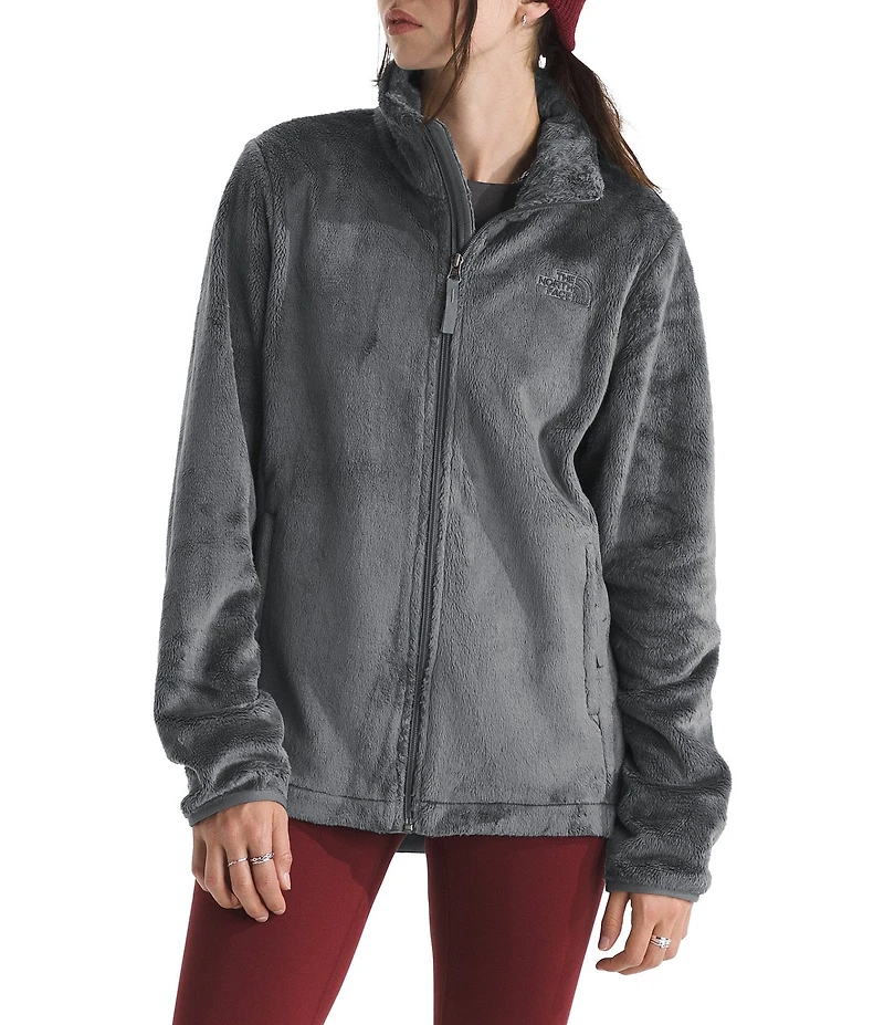 The North Face Osito Silken Raschel Fleece Stand Collar Long Sleeve Zip Front Jacket