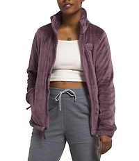 The North Face Osito Silken Raschel Fleece Stand Collar Long Sleeve Zip Front Jacket