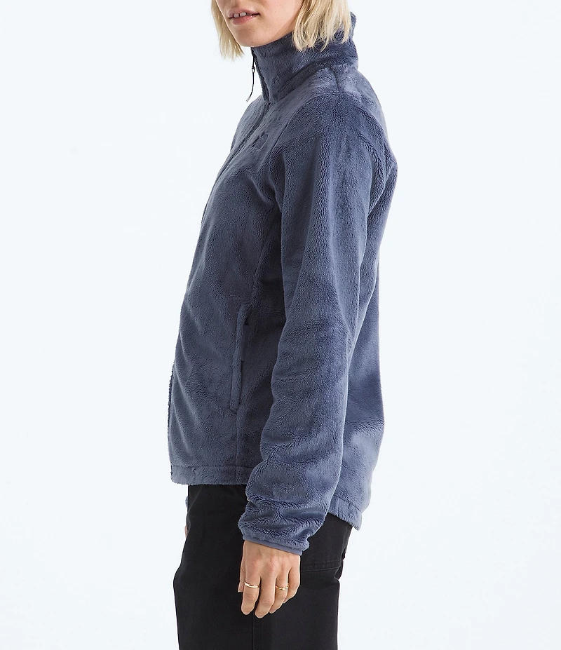 The North Face Osito Silken Raschel Fleece Stand Collar Long Sleeve Zip Front Jacket