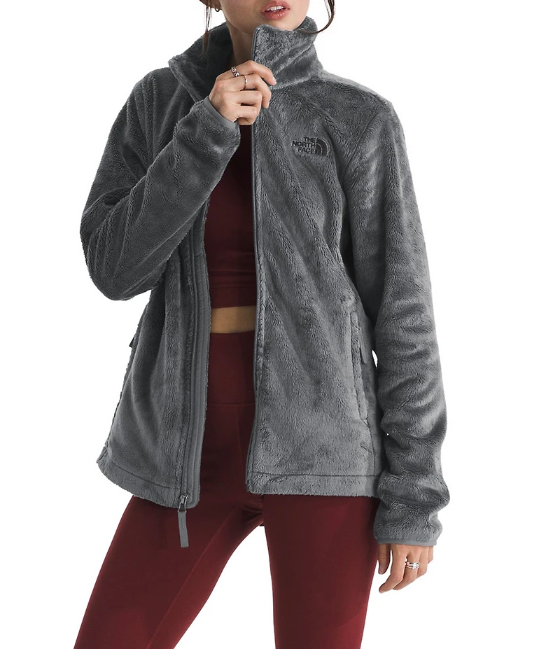 The North Face Osito Silken Raschel Fleece Stand Collar Long Sleeve Zip Front Jacket