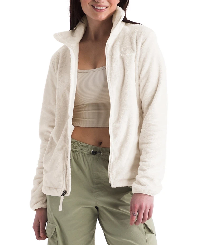 The North Face Osito Silken Raschel Fleece Stand Collar Long Sleeve Zip Front Jacket